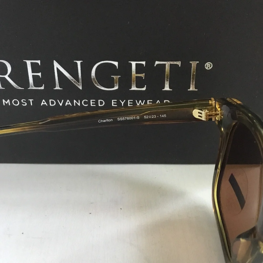 Serengeti Charlton Tortoiseshell Frame Sunglasses Polarized Photochromic Driver